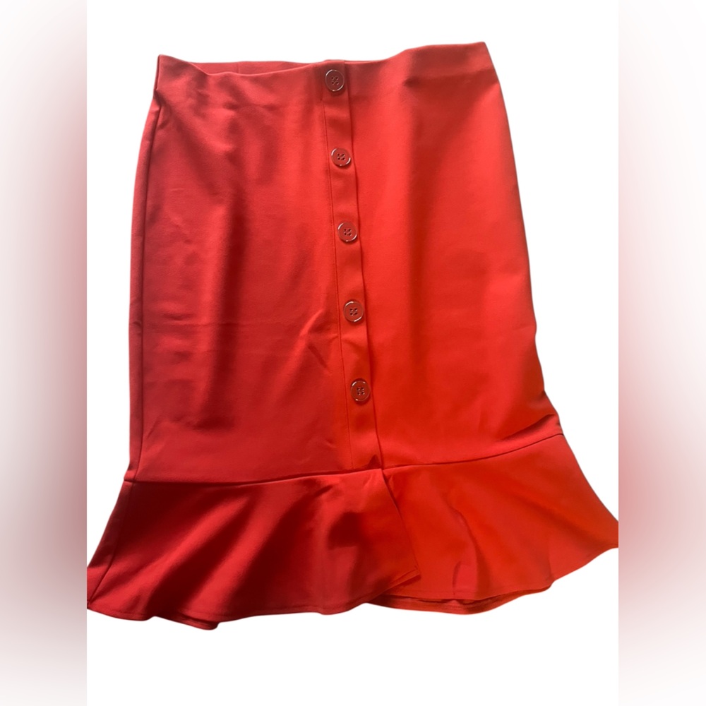 Elegant Button-Down Midi Skirt